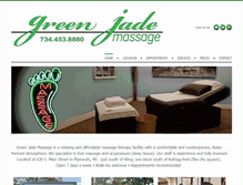 Tablet Screenshot of green-jade-spa.com